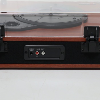 Gramofon VOSTERIO B-660 hnědý