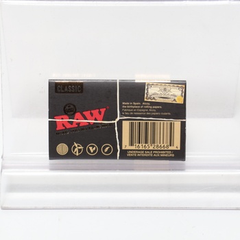 Papírky na cigarety RAW 19424 Black Classic