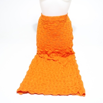 Dámská dlouhá sukně TopShop, L - oranžová