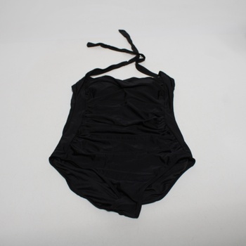 Jednodílné plavky dámské Smismivo L černé