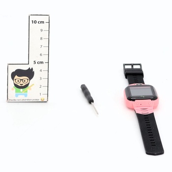 Dětské chytré hodinky Ruopoem růžovo-černé