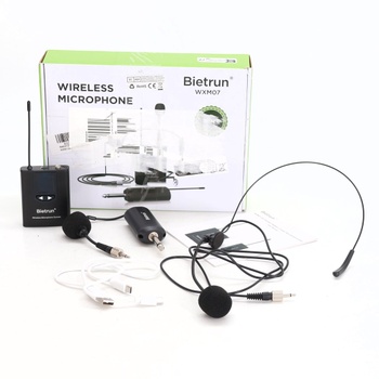 Bezdrátový mikrofon UHF Bietrun EU-WXM07