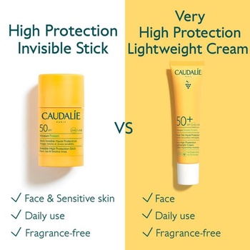CAUDALIE Vinosun Protect Invisible High Protection Stick SPF 50 (15 g)