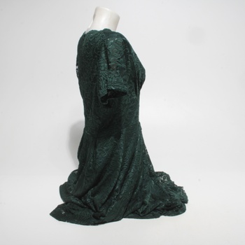 Dámské krajkové šaty Sebowel XL zelené