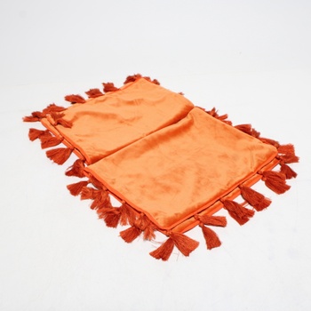 Povlak na polštář Miulee oranžový 2 ks 