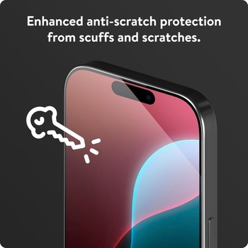 Ochranné sklo Mous Panzer pro iPhone 16-9H tvrdost tvrzené sklo - balení 2 ks - odolné vodě a oleji