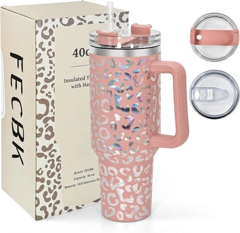 Termopohárek s brčkem FECBK 1,2 l