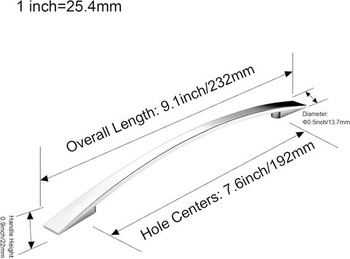 NÁBYTOK Balenie 5 ks úchytiek, rozstup otvorov 192 mm, úchytky na nábytok, úchytky do skriniek, úchytky