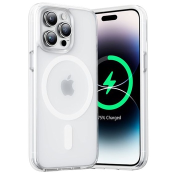 Pouzdro BENKS iPhone 14 Pro Magnetické Transparentní [Kompatibilní s Magsafe] Transparentní