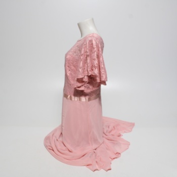 Dámske ružové šaty veľ. XXXL Dresstells
