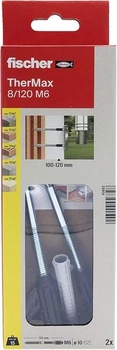 Fischer Thermax 8/120 M6 Hmoždinky na upevnenie na izolačný náter, 2 ks, 45682, viacfarebné, náter