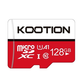 Kootion 128GB SD karta Class 10 Micro SD karta 128G Paměťová karta MicroSDXC Mini paměťová karta