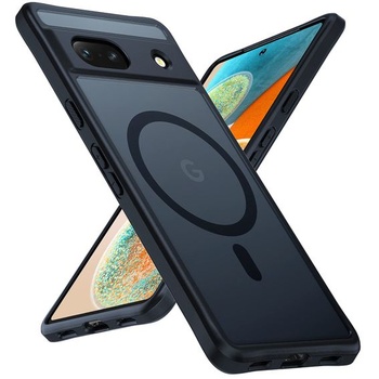TOCOL 3 v 1 pro Google Pixel 7A Case Magnetic, [vylepšená plná ochrana fotoaparátu] [Military Grade