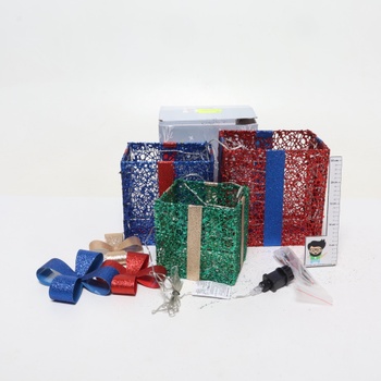 Vánoční dekorace Delichter dárkové krabičky