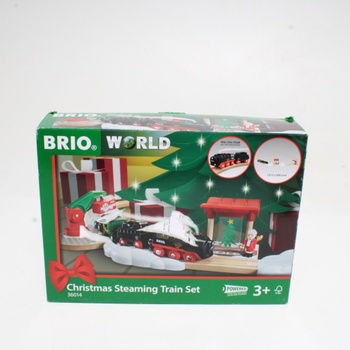 Vláčikový set Brio World 36014 vianočný