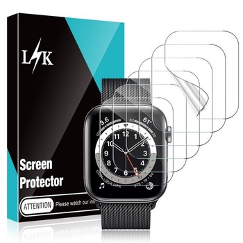 LÏK 6dílná ochranná fólie na displej pro Apple Watch Series 1 2 3 42 mm / Series 4 5 6 44 mm - bez