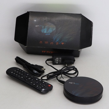 Černý TV box HK1 MAX Xilibod