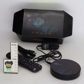 Černý TV box HK1 MAX Xilibod