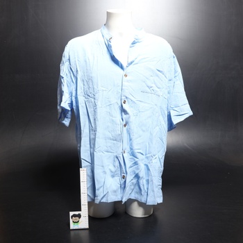 Pánska košeľa Yaobaole veľ. 3XL modrá