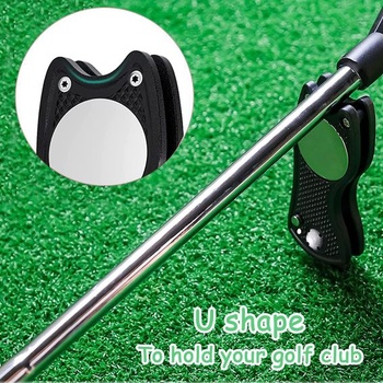 LBING Golf Divot Repair Tool 2 ks Golf Divot Repair Vyskakovacie tlačidlo as Ballmarkerom Náradie na
