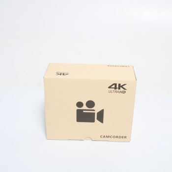 Černá videokamera 4K Dreanni 