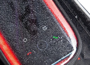 Taška na bicykel Lifenaxx LX-029 - Taška na rám kolesa s integrovanou priehradkou na smartphone pre