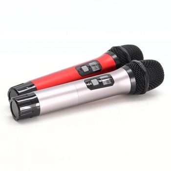 Bezdrátový mikrofon Tonor TW630 červ+stříbr