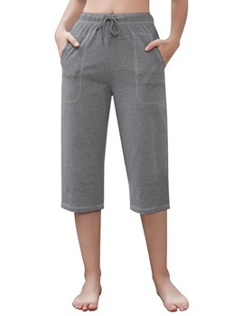 Irevial dámské 3/4 kalhoty, bavlna, dámské ležérní kalhoty, dámské kalhoty, capri kalhoty s
