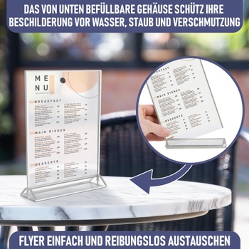 Stojánek na fotky Dasher Products A5 6ks