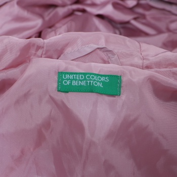 Dětská růžová bunda Beneton