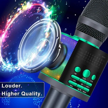 Karaoke Mikrofon BONAOK Magoc černý