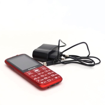 Mobil červený Evolveo EasyPhone XO
