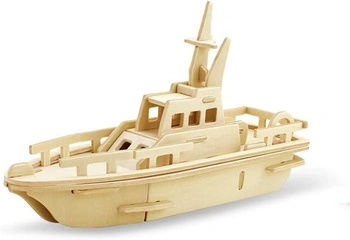 Georgie Porgy 3D Wooden Puzzle záchranný čln Model drevenej…