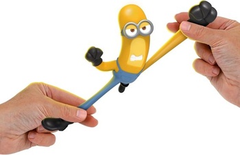 MINIONS Super Stretchy Mega Tim Despicable Me 4 sú teraz akčnými figúrkami Hrdinov GOO JIT Zu.