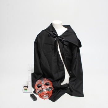 SZILBZ LED Purge Mask, halloweenska LED maska s 3 zábleskovými režimami pre párty Halloween