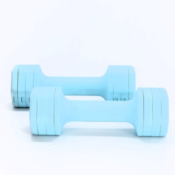 Fitness činky Fiar modré 4,5kg