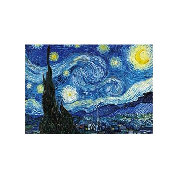 Puzzle MISITU Van Gogh nočná obloha