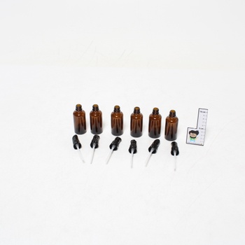 Prázdné skleněné lahvičky Surakey 