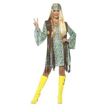 Dámsky kostým Smiffys Hippie Chick
