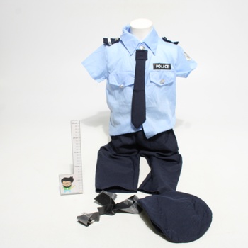 Detský kostým Widmann veľ. 116 policajt