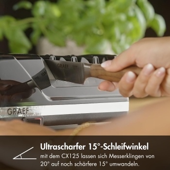 Ostřič nožů Graef CX125DE