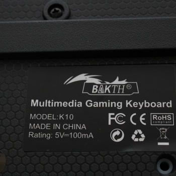 Set herní klávesnice a myši BAKTH K10 