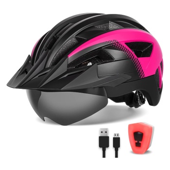 Cyklistická helma Funwict vel.XL růžová