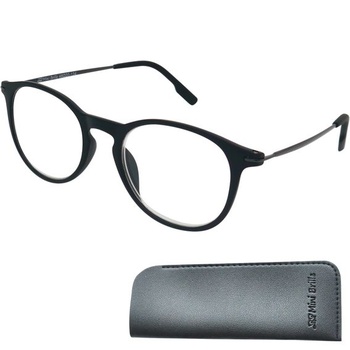 Kulaté brýle na čtení Mini Brille, včetně pouzdra, plastový…