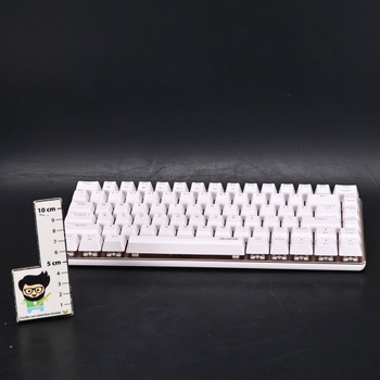 Herná klávesnica MAGIC-REFINER biela