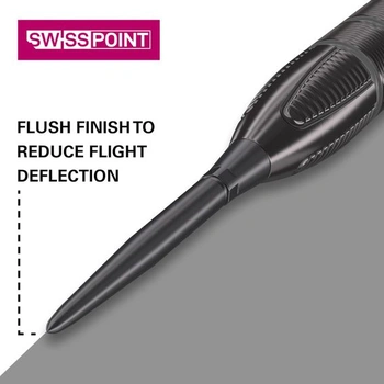Terčové šipky Swiss Point Storm Dart Points (balení 3 hrotů) 35mm Black SP - Change Dart Point,