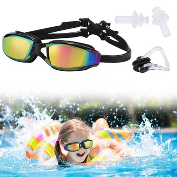 Plavecké brýle Toulifly, plavecké brýle proti zamlžování UV ochrana Žádné netěsnosti, plavecké