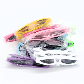 Brýle Morcheiong Neonové 24 kusů