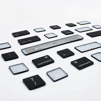 OLVINS Náhradné GR Nemecké Nemecko Keycap Keycaps Keycaps for MacBook Pro Retina 13
