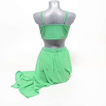 Letní zelené šaty vel. L BISKAMY